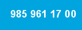 985 961 17 00